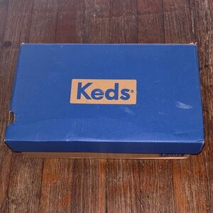 Keds Blue and Tan Shoe Box